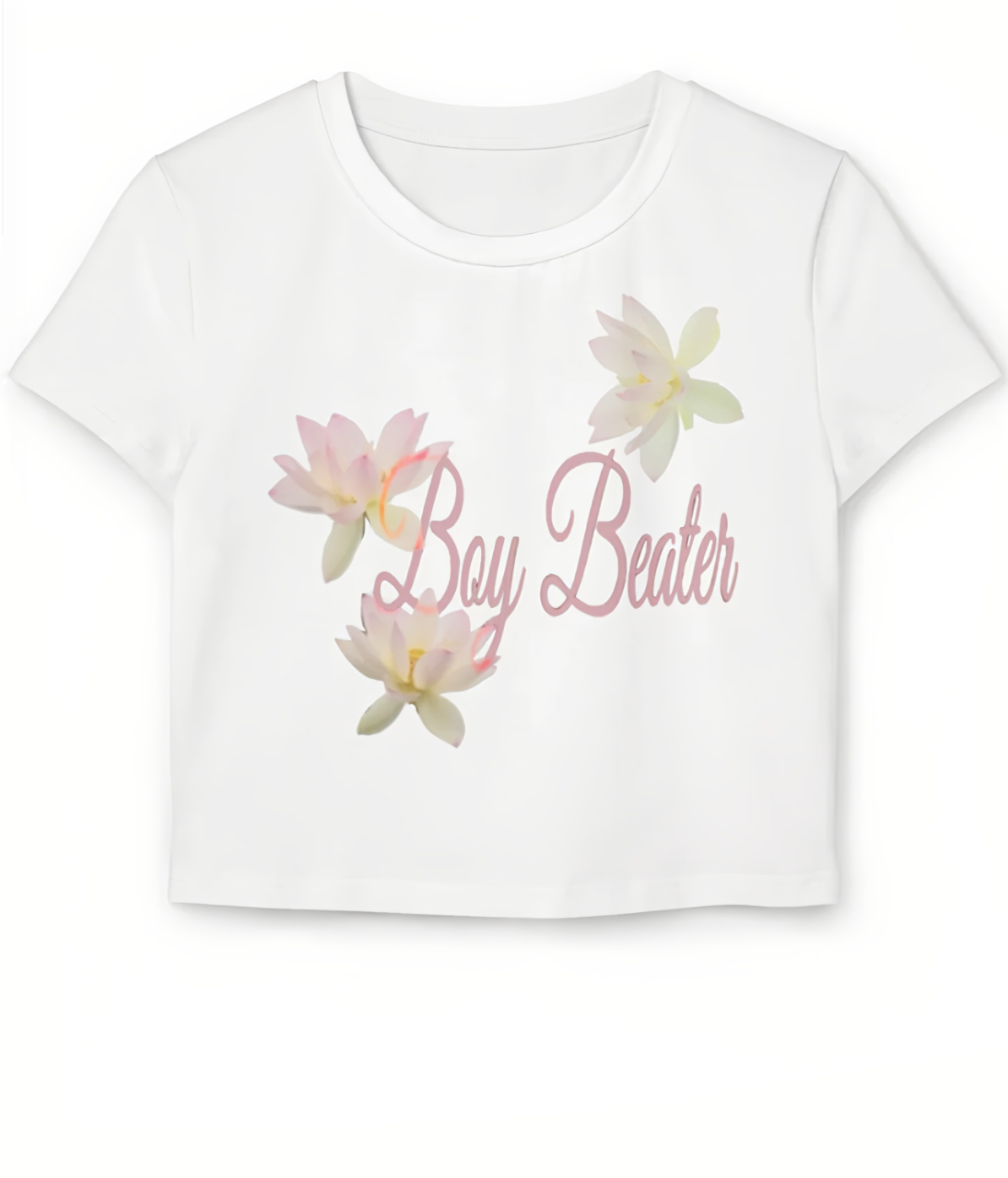 Boy Beater <3 Cropped Tee